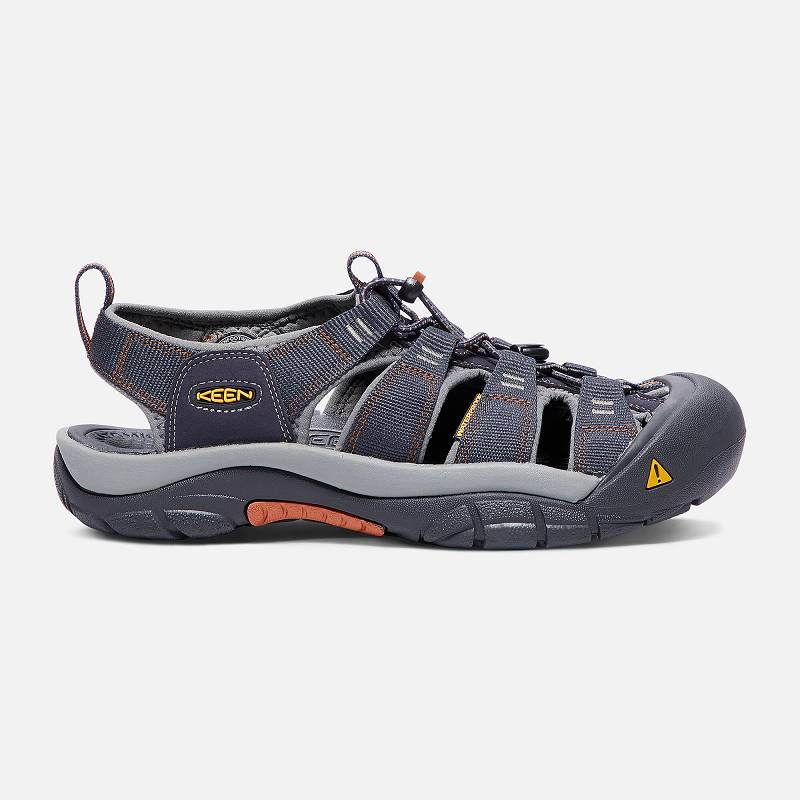 Keen Newport H2 Trekkingsandalen Herren DE-47501 India Ink/Rust - Keen Herrenschuhe Lila